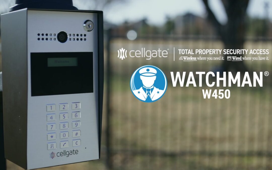 โถ Secure Your Property with CellGateโs Watchman W450 Telephone Entry